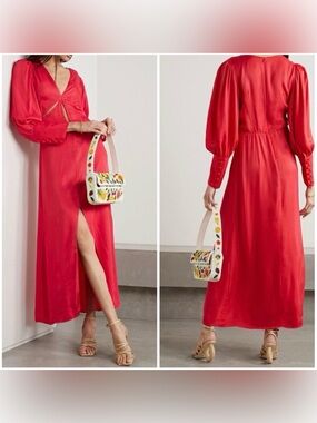 FARM Rio | Dresses | Farm Rio Maxi Flowers Tiered Ruffle Mini Dress Size  Large Nwt 255 | Poshmark